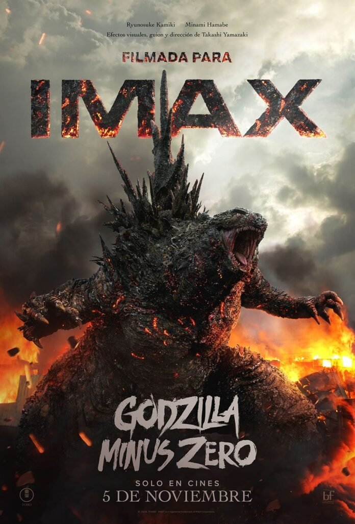 Godzilla Minus Zero estrena tráiler y fecha para 2026