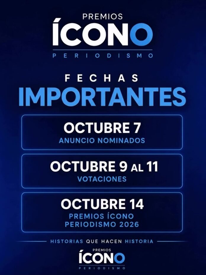 Premios Ícono llega al periodismo colombiano: Fecha, categorías y novedades